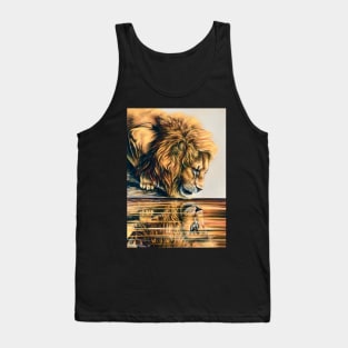Reflections At The Watering Hole Tank Top